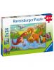 RAVENSBURGER ΠΑΖΛ 2x24ΤΜΧ ΔΕΙΝΟΣΑΥΡΟΙ (05030)