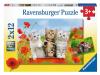 RAVENSBURGER ΠΑΖΛ 2x12ΤΜΧ CATS (076260)