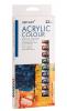 SINOART ACRYLIC 12ml ΣΕΤ 12 ΧΡΩΜΑΤΩΝ 