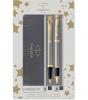 ΣΕΤ ΔΩΡΟΥ PARKER ΣΤΥΛΟ BALLPEN + ROLLERBALL IM DUO BRUSHED METAL GT 2093217 