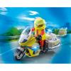 PLAYMOBIL CITY LIFE ΔΙΑΣΩΣΤΗΣ ΜΕ ΜΟΤΟΣΙΚΛΕΤΑ 71205