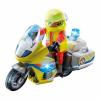 PLAYMOBIL CITY LIFE ΔΙΑΣΩΣΤΗΣ ΜΕ ΜΟΤΟΣΙΚΛΕΤΑ 71205