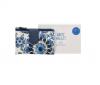 ΓΥΝΑΙΚΕΙΟ ΠΟΡΤΟΦΟΛΙ HAPPY WALLET BLUE FLOWERS